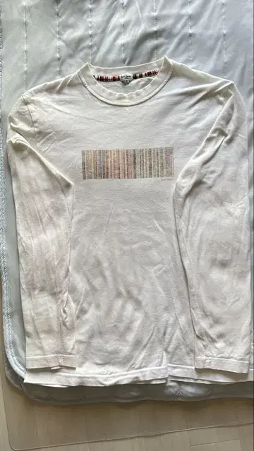 폴스미스 멀티 스트라이프 긴팔(롱) 티셔츠 남성용 티셔츠 XL