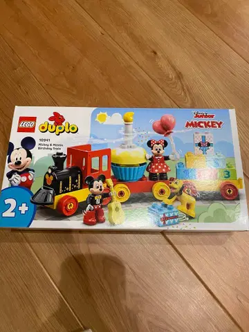 레고 듀플로 미키 미니 디즈니 기차
