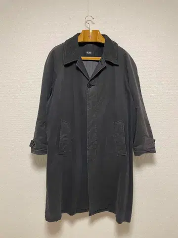 90s HUGO BOSS 올드 분위기 스텐카라 코트 블랙 블랙
