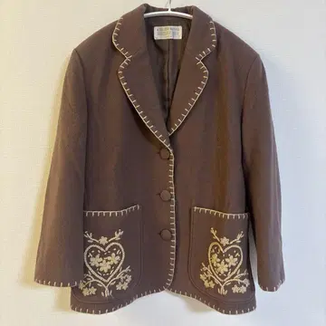 ATELIER MEIKU 브라운 테일러드 자켓