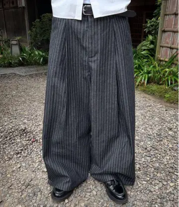 traum stripe denim pants
