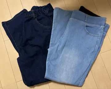 쿠레트 데님 팬츠 2개 세트