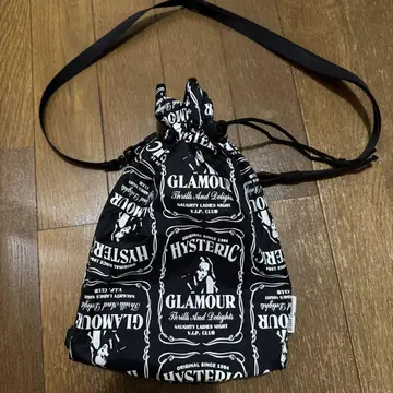 HYSTERIC GLAMOUR 숄더백 블랙