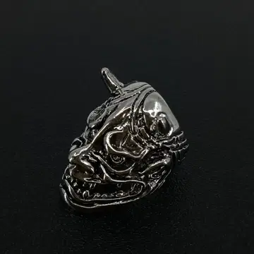 실버 오니 반지 액세서리 은 13