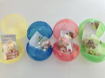 카드캡터 사쿠라 아이템&마스코트 트윈 참 4종 컴플리트