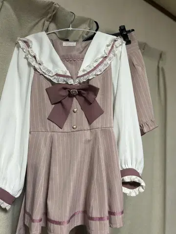 LIZLISA 세일러 카라 셋업