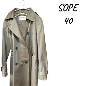 [ 새상품급 ] ROPE 베이지 트렌치코트 사이즈 40