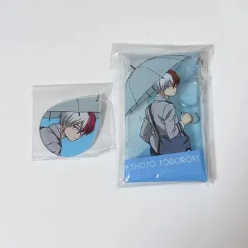 히어로 아카데미아 히로아카 토도로키 쇼토 비오는 날 클리어 멀티 케이스