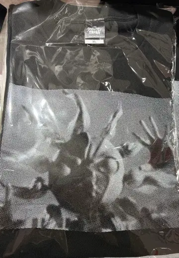 미사용 새상품 타로 로만 하프톤 T셔츠 와시노 백화점 XL