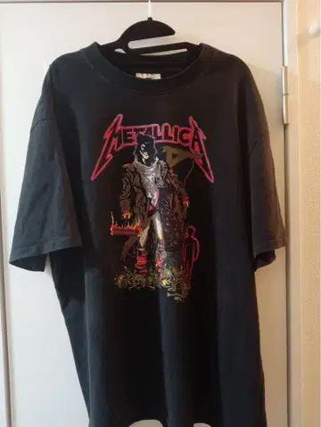 (즉시 발송합니다) METALLICA 메탈리카 빈티지 가공 밴드 T