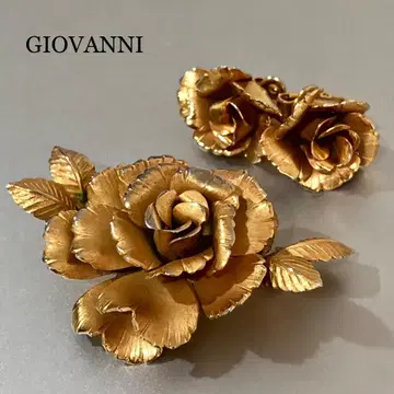 GIOVANNI 빈티지 브로치 귀찌