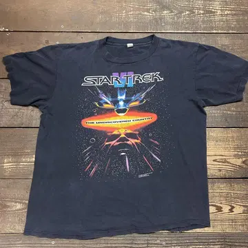 스타트렉 빈티지 T셔츠 무비 USA제 90s 블랙 XL