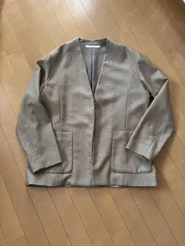 SLOBE IENA 슬로브 이에나 자켓 노카라 브라운