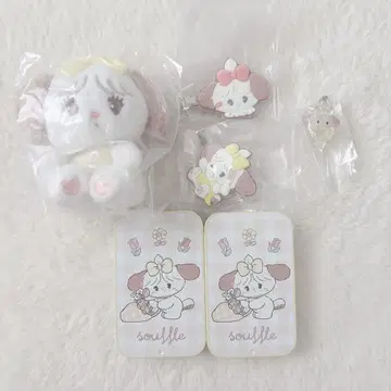 mikko 수플레 메지루시 액세서리 봉제 인형 플로키 앞머리 클립