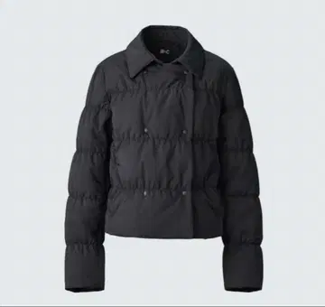 유니클로 UNIQLO:C 다운 숏 자켓 유니클로C 블랙