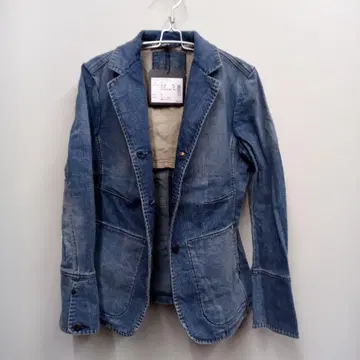 미사용 새상품 마리떼 프랑소와 저버 스트레치 데님 테일러드 자켓