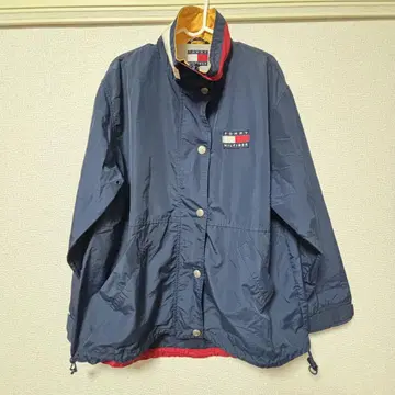 TOMMY HILFIGER 나일론 자켓 네이비