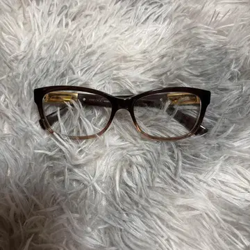 JIMMY CHOO 브라운 안경