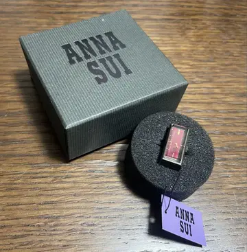 미사용품 ANA SUI 안나수이 링 워치 반지 시계 쿼츠
