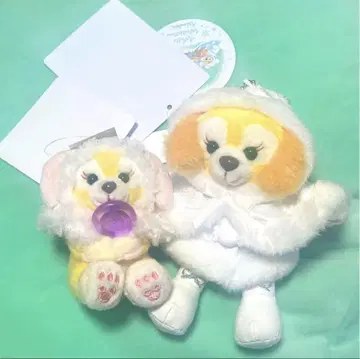 더피 화이트 윈터타임 원더스 쿠키앤 인형 배지