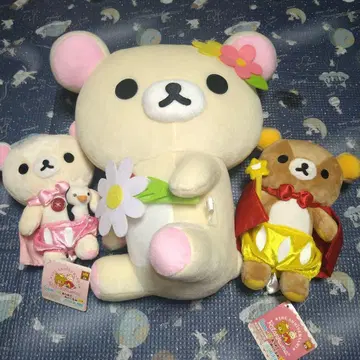 리락쿠마 봉제 인형 세트 XL