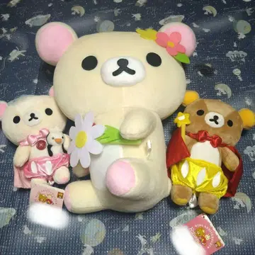 리락쿠마 봉제 인형 세트 XL