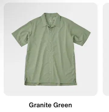 Bamboo Short Sleeve Shirt Granite Green