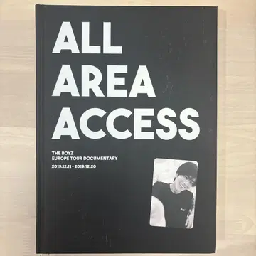 ALL AREA ACCESS THE BOYZ 다큐멘터리 도서