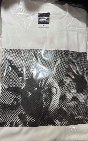 타로맨 하프톤 T셔츠 와시노 백화점 화이트 XL