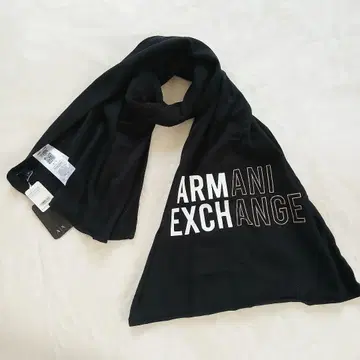 ARMANI EXCHANGE 머플러 블랙