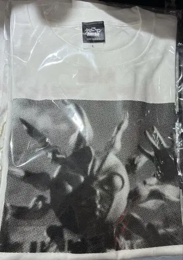 타로맨 하프톤 T셔츠 와시노 백화점 화이트 L