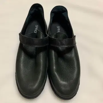 SPINGLE nima 스핑글니마 슬립온 가죽 23.5cm