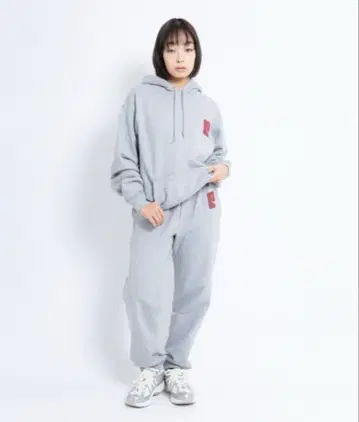 atmos pink 후드티 그레이 새상품급