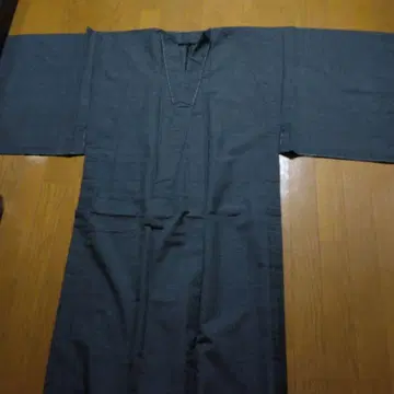 미사용 새상품 파랑 그레이 계열 유카타 기모노