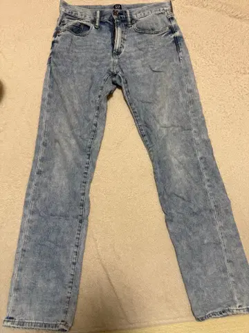 GAP 라이트 블루 데님 스트레이트
