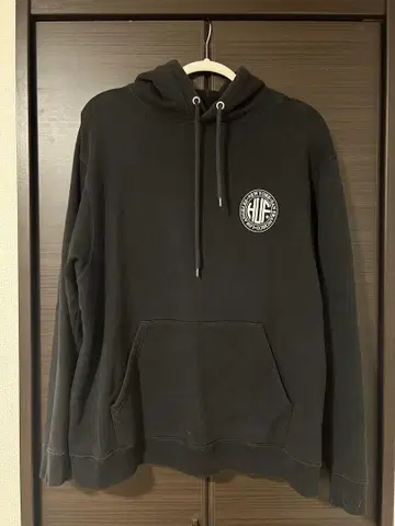 HUF 블랙 후드티 후디 XL