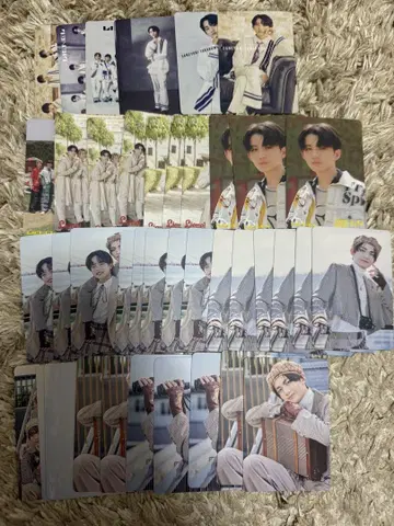 Lienel 타카쿠와 마사유키 트레이딩 카드 53장 스티커 4장