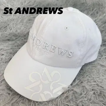 세인트 앤드류스 캡 화이트 여성용 프리 사이즈