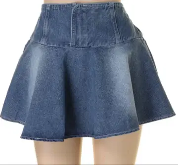 다투라 치마바지 데님