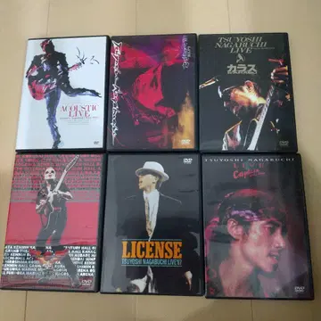 나가부치 츠요시 라이브 DVD 세트 6매조