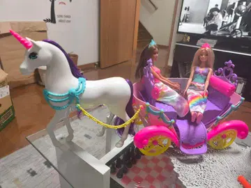 바비 드림토피아 마차 세트