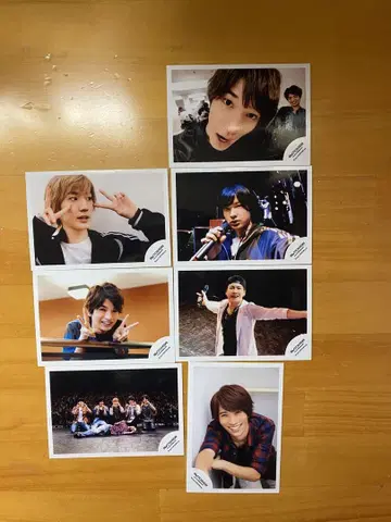 SixTONES 10주년 사진 8장 세트