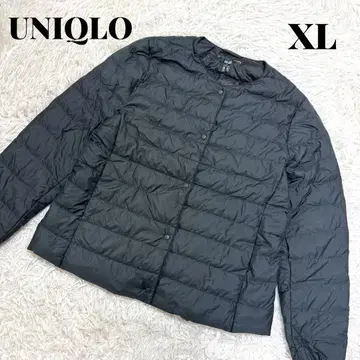 유니클로 울트라 라이트 다운 자켓 블랙 빅 사이즈 아우터 경량 XL
