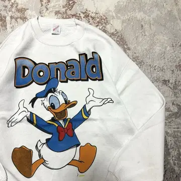 USA제 80s 디즈니 Disney 도날드 맨투맨 트레이닝복