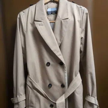 paul smith 베이지 더블 트렌치코트