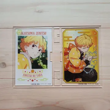 귀멸의 칼날 사진 프레임 스탠드 아크릴 스탠드 아가츠마 젠이츠