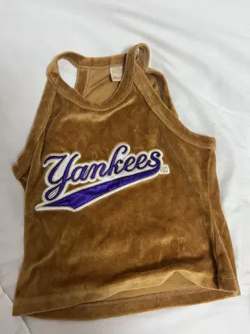 Yankees 슬리브리스 브라운 상의