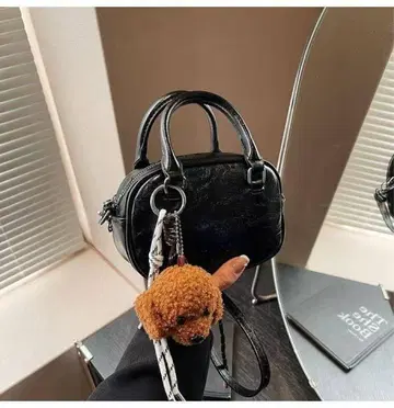 블랙 핸드백 숄더백