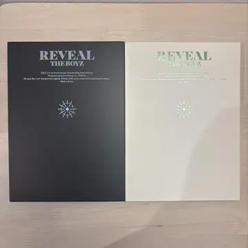개별 판매 가능 THE BOYZ REVEAL 앨범 2종 세트