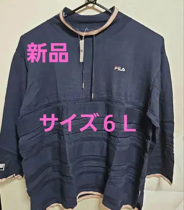 사이즈 6L FILA 니트 튜닉 네이비 새상품 택 포함 가격 인하